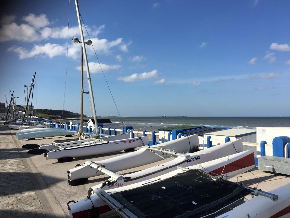 Cap'tain Kipper , vue mer, 2 chambres , garage fermé , Wimereux Exterior foto