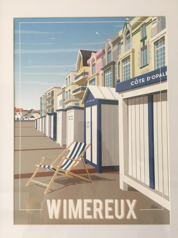 Cap'tain Kipper , vue mer, 2 chambres , garage fermé , Wimereux Exterior foto